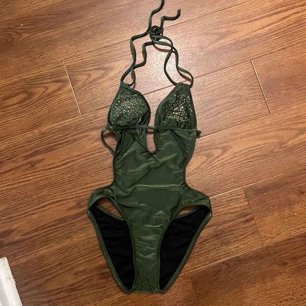 Guess-originals Women's Green Swimsuit-one-piece